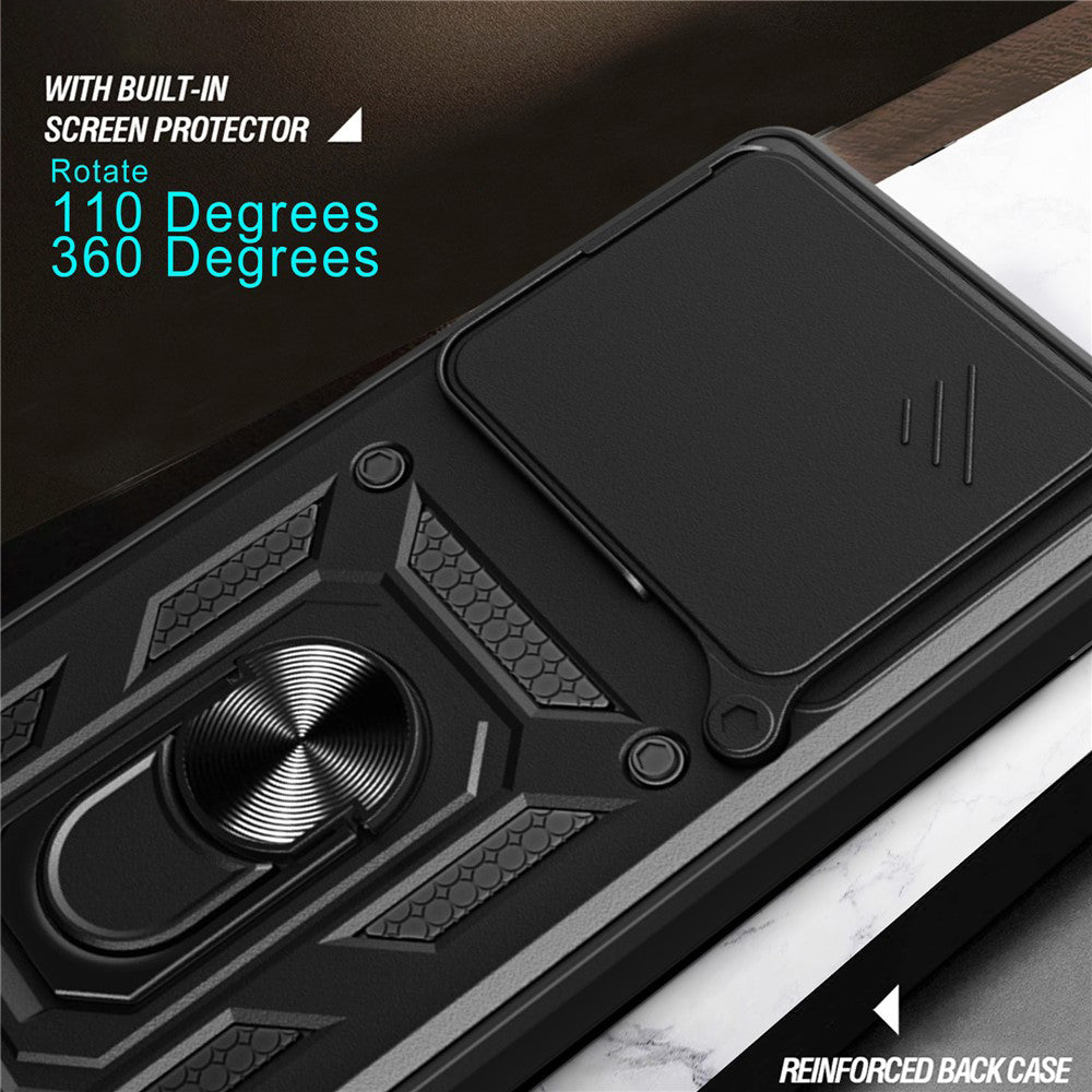 Калъф за Motorola Edge 70, Techsuit, CamShield, Розово Злато