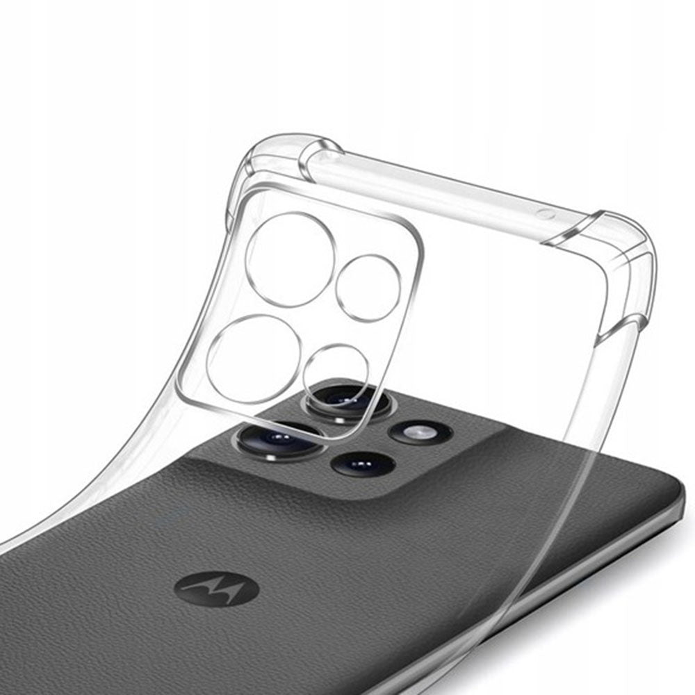 Калъф за Motorola Edge 70, Techsuit, Shockproof Clear, Прозрачен