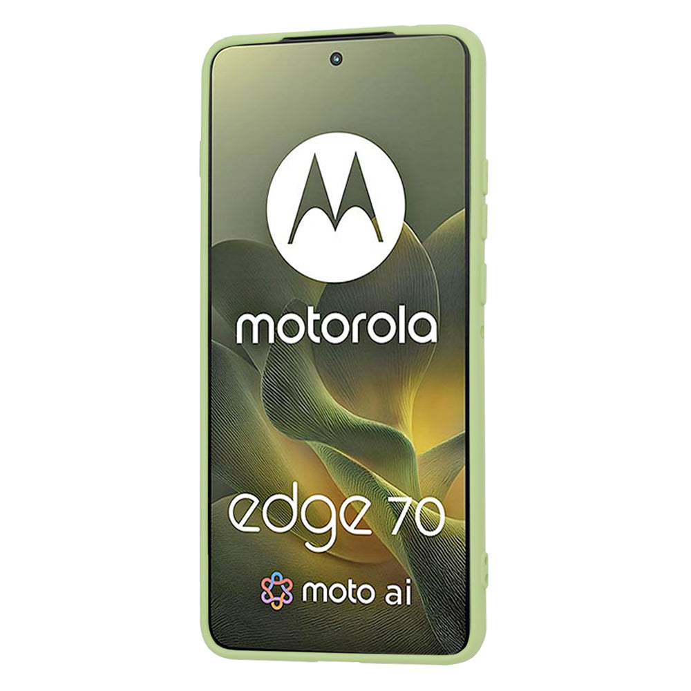 Калъф за Motorola Edge 70, Techsuit, SoftFlex, Matcha
