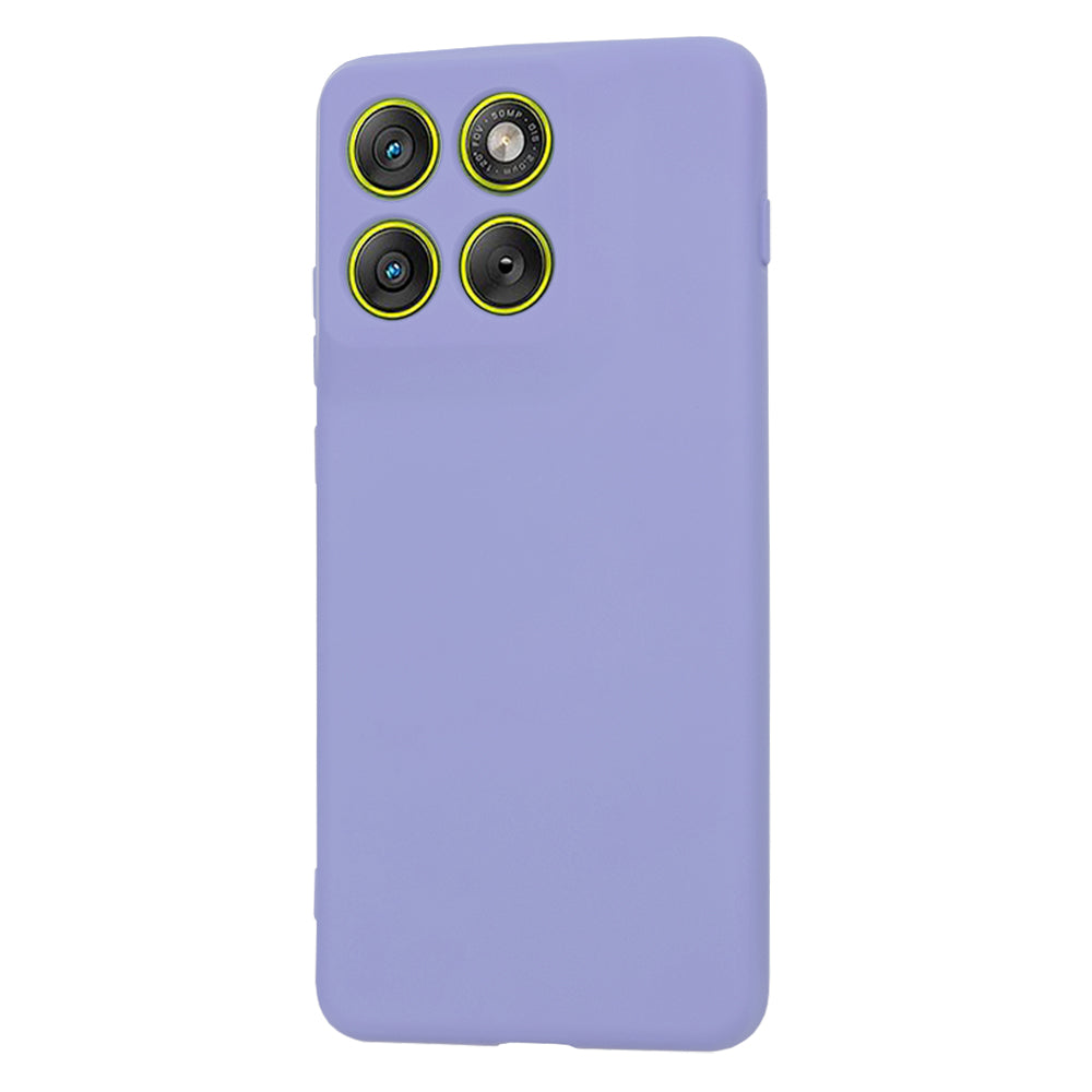 Калъф за Motorola Edge 70, Techsuit, SoftFlex, Светло лилав