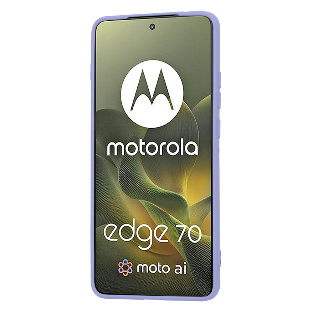 Калъф за Motorola Edge 70, Techsuit, SoftFlex, Светло лилав