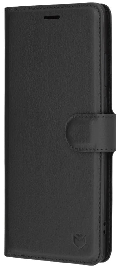Калъф за Motorola Moto G85, Techsuit, Leather Folio, Черен