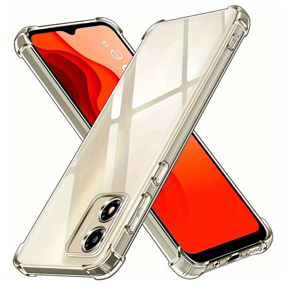 Калъф за Motorola Moto E13, Techsuit, Shockproof Clear, Прозрачен