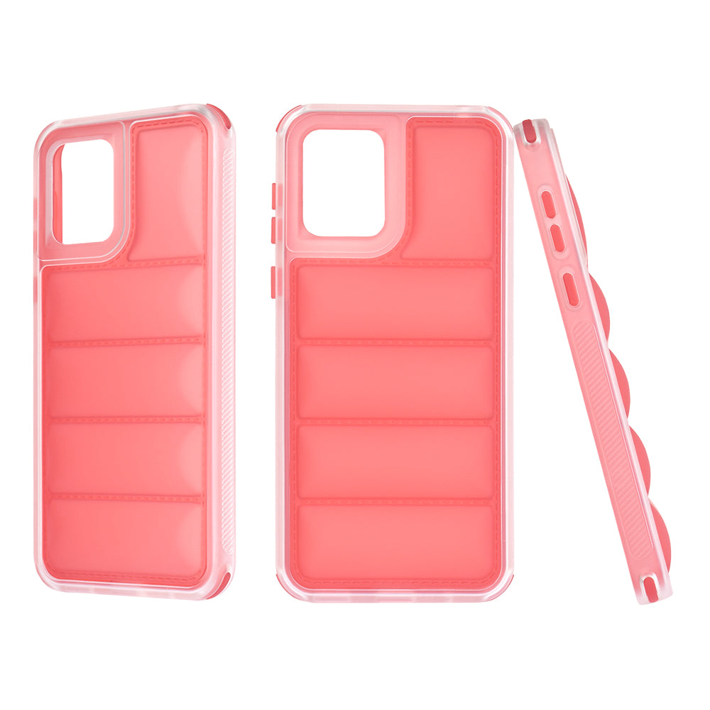 Калъф за Motorola Moto E13, Techsuit, Wave Shield, Червен