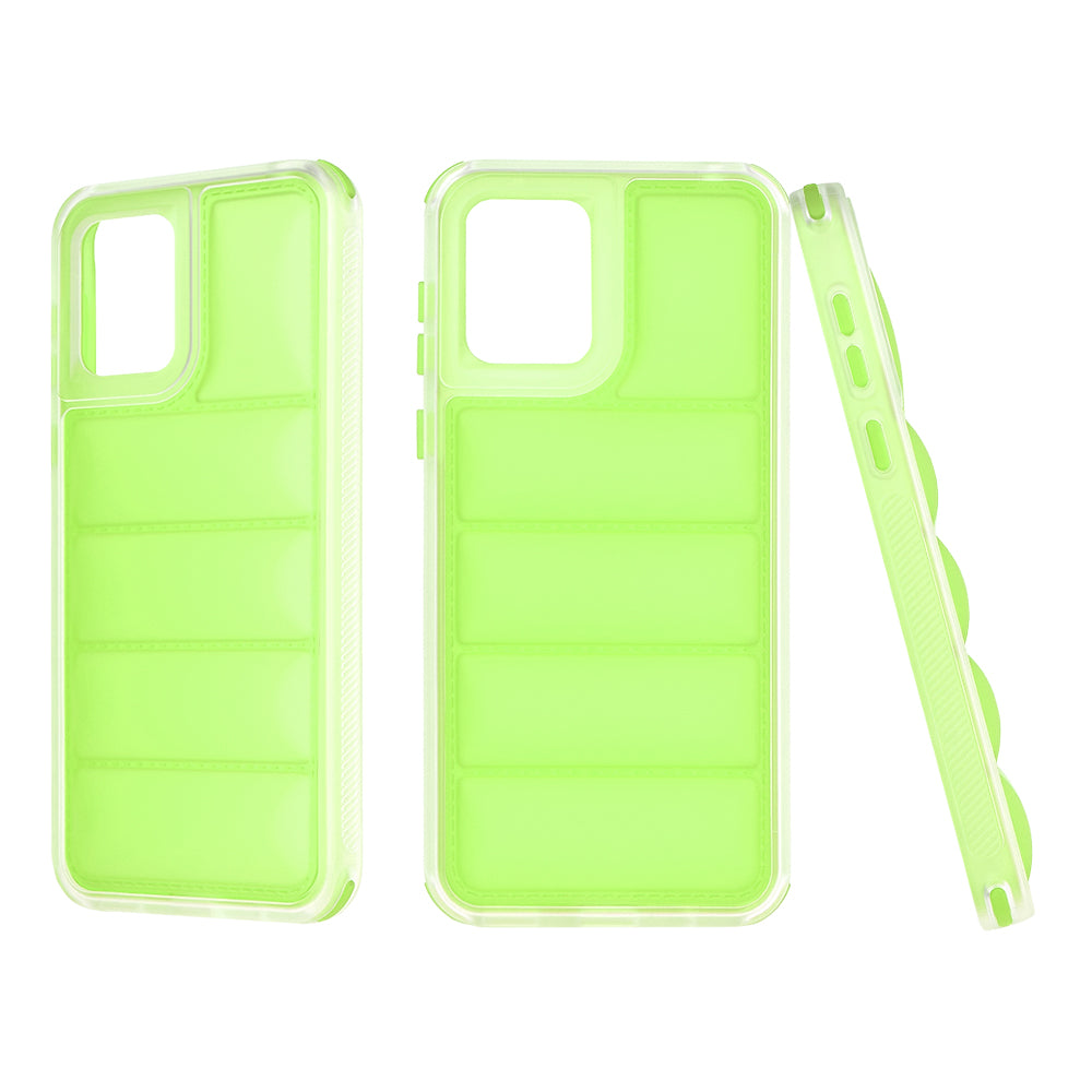 Калъф за Motorola Moto E13, Techsuit, Wave Shield, Зелен