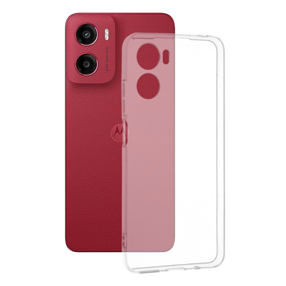 Калъф за Motorola Moto E15 / G05, Techsuit, прозрачен, прозрачен