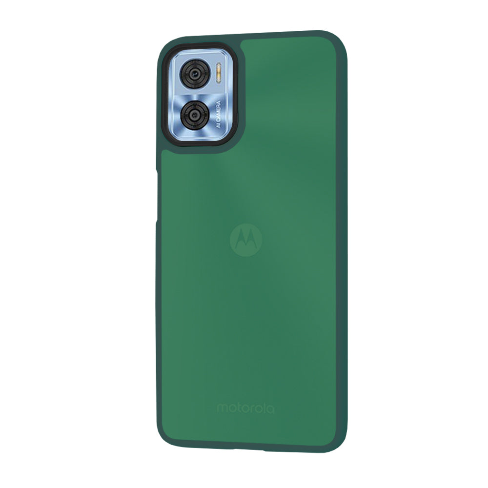 Калъф за Motorola Moto E22i / E22, Techsuit, HaloFrost, Зелен