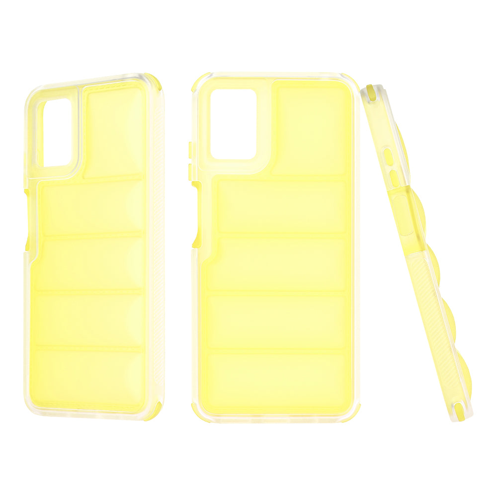 Калъф за Motorola Moto E22i / E22, Techsuit, Wave Shield, Жълт