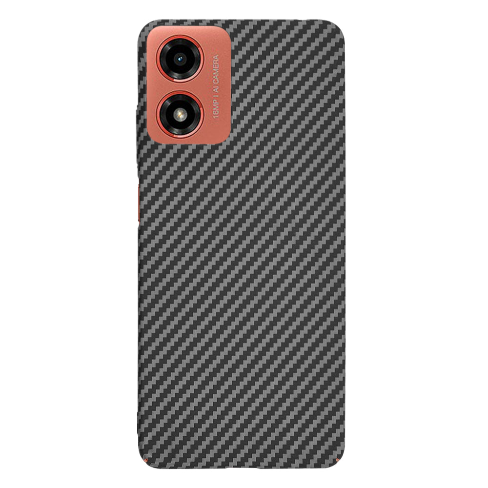 Калъф за Motorola Moto G04s / E14 / G04 / G24, Techsuit, Carbonite FiberShell, Черен