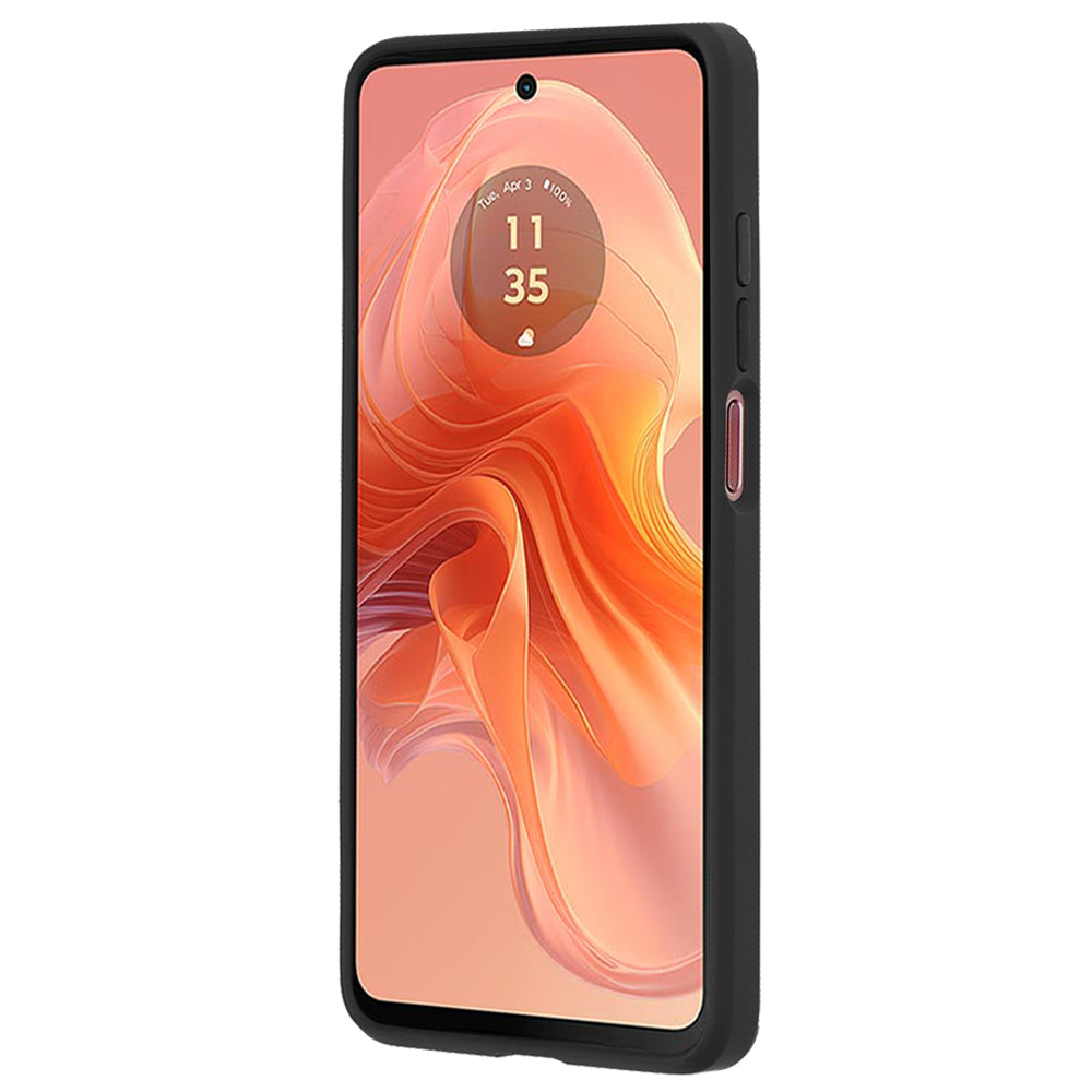 Калъф за Motorola Moto G04s / E14 / G04 / G24, Techsuit, Glinth, Черен