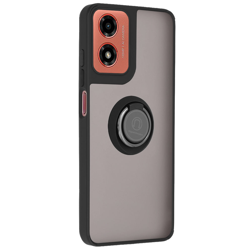Калъф за Motorola Moto G04s / E14 / G04 / G24, Techsuit, Glinth, Черен