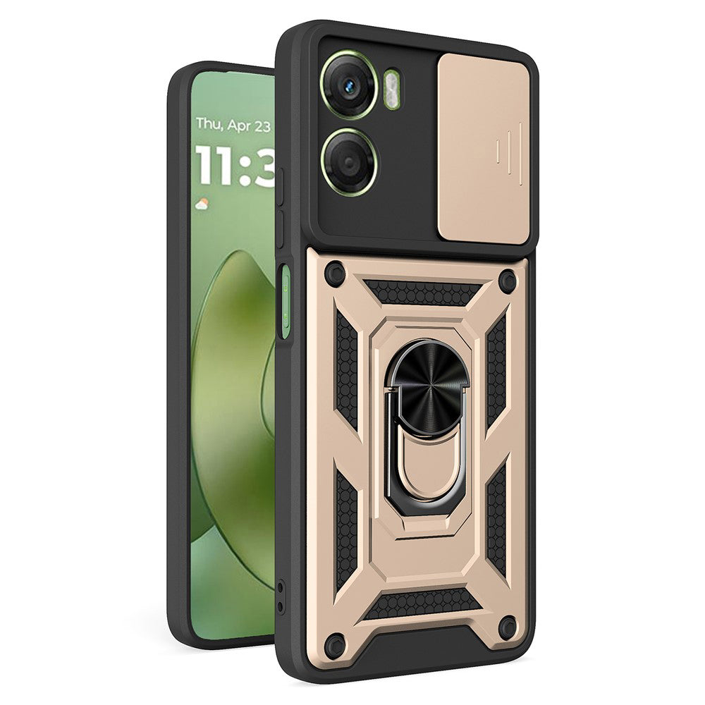 Case for Motorola Moto G06, Techsuit, CamShield, Gold