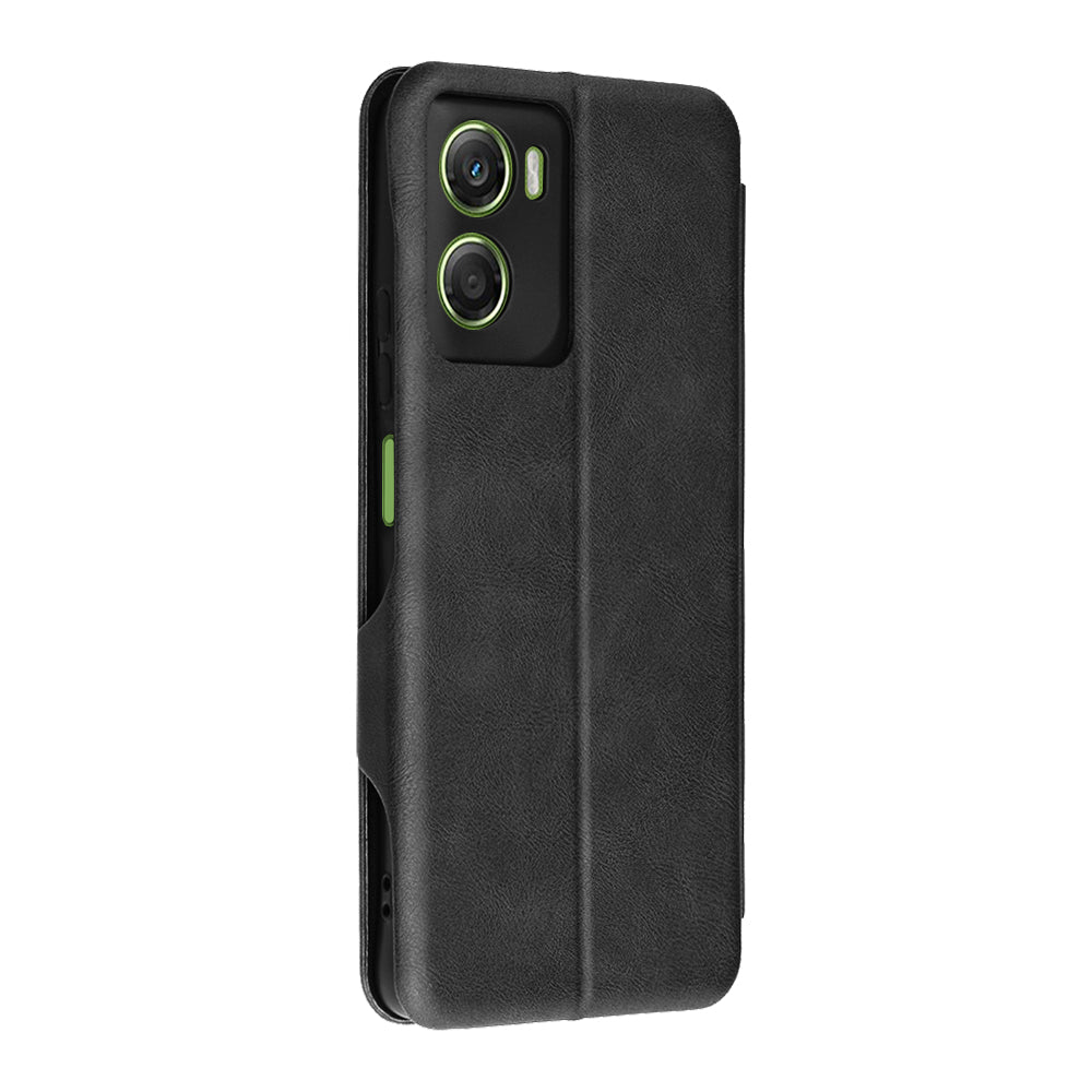 Калъф за Motorola Moto G06, Techsuit, Safe Wallet Plus, Черен