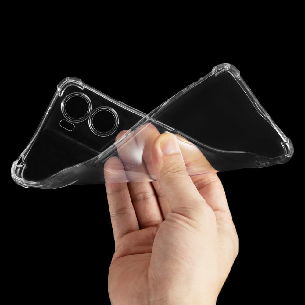 Калъф за Motorola Moto G06, Techsuit, Shockproof Clear, Прозрачен