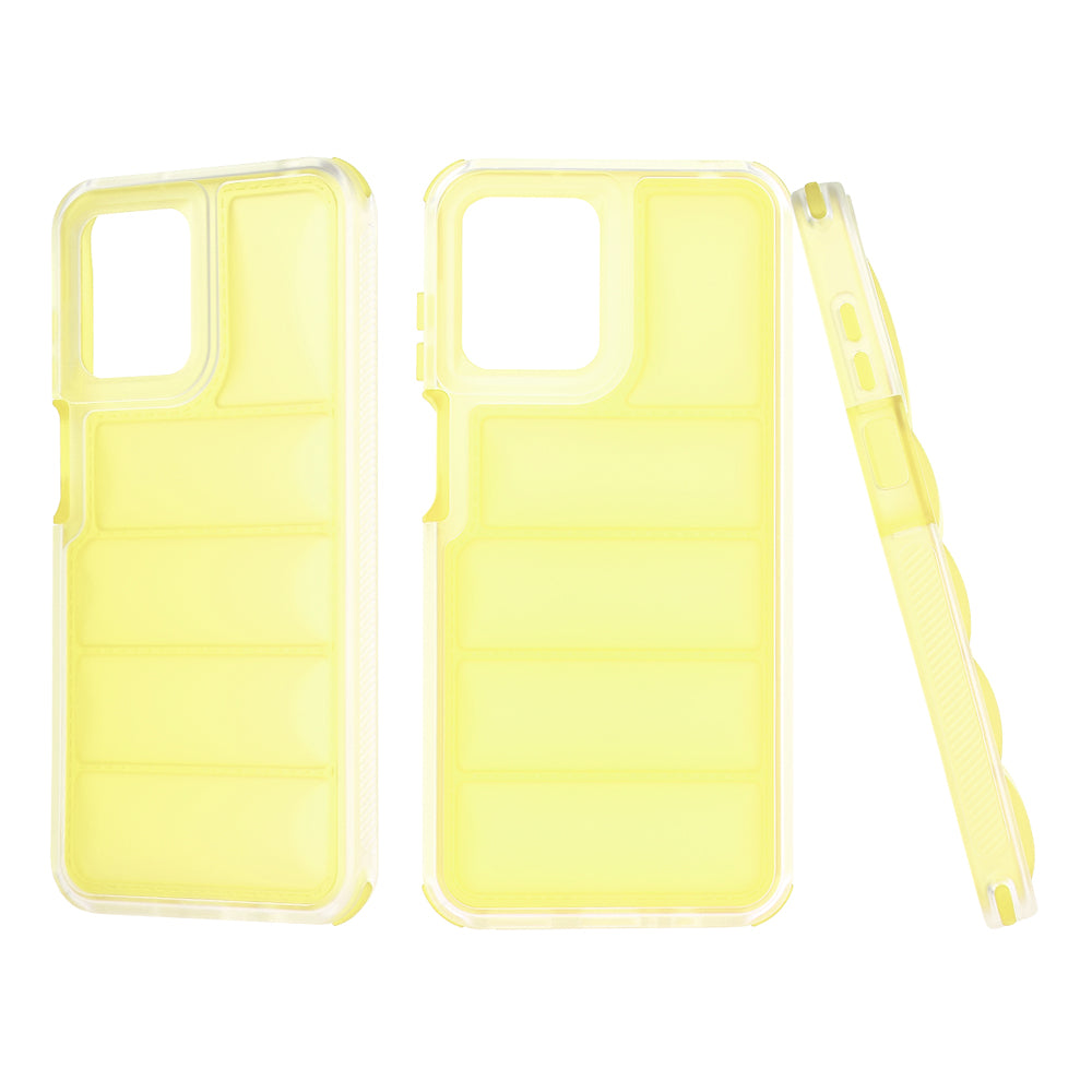 Калъф за Motorola Moto G13 / G23 / G53, Techsuit, Wave Shield, Жълт
