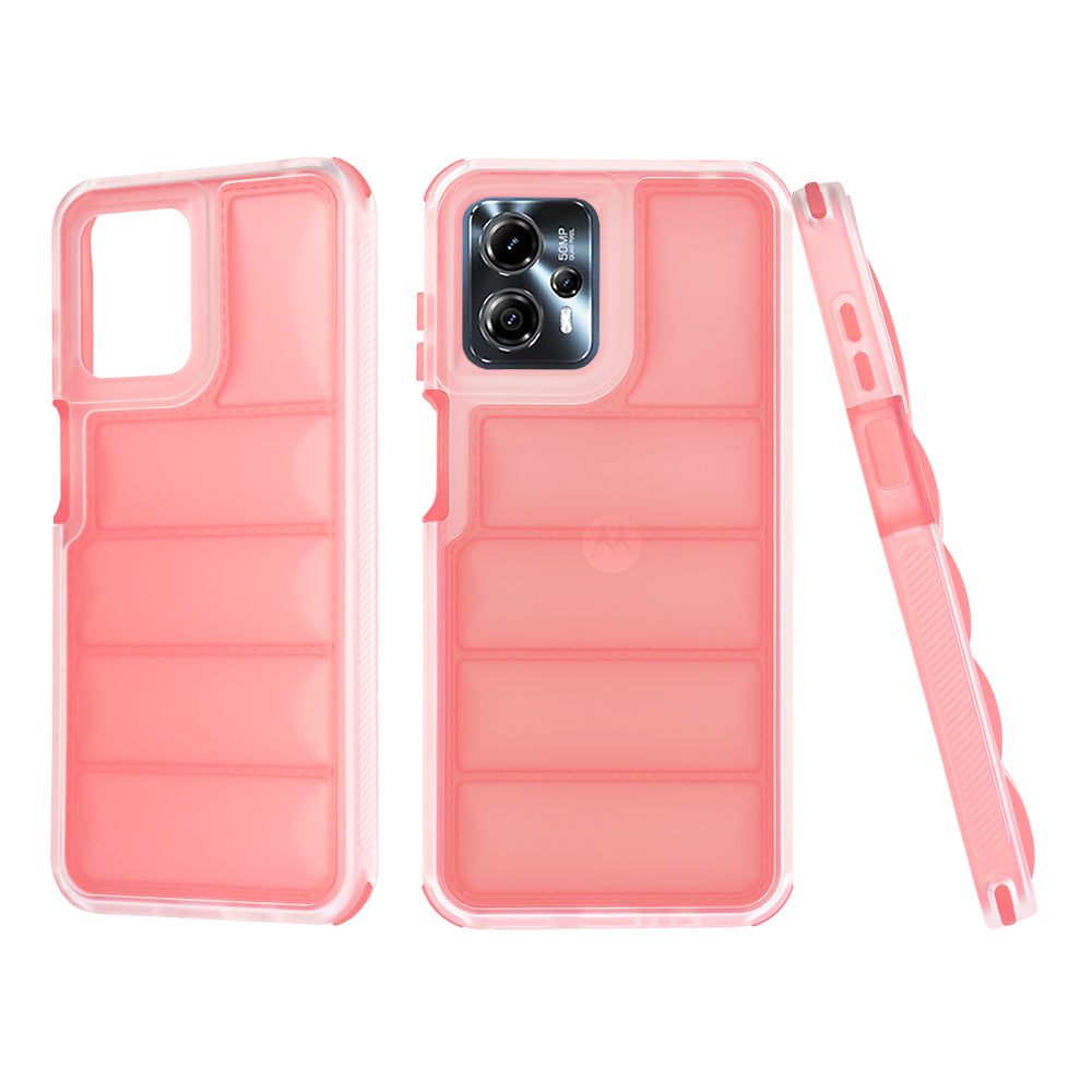Калъф за Motorola Moto G13 / G23 / G53, Techsuit, Wave Shield, Червен
