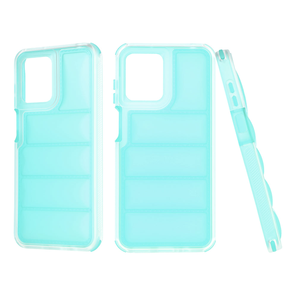 Калъф за Motorola Moto G13 / G23 / G53, Techsuit, Wave Shield, Тюркоаз