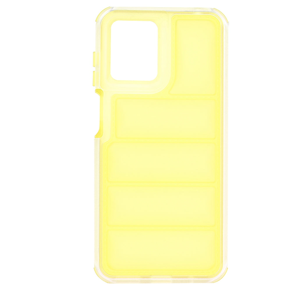 Калъф за Motorola Moto G14, Techsuit, Wave Shield, Жълт