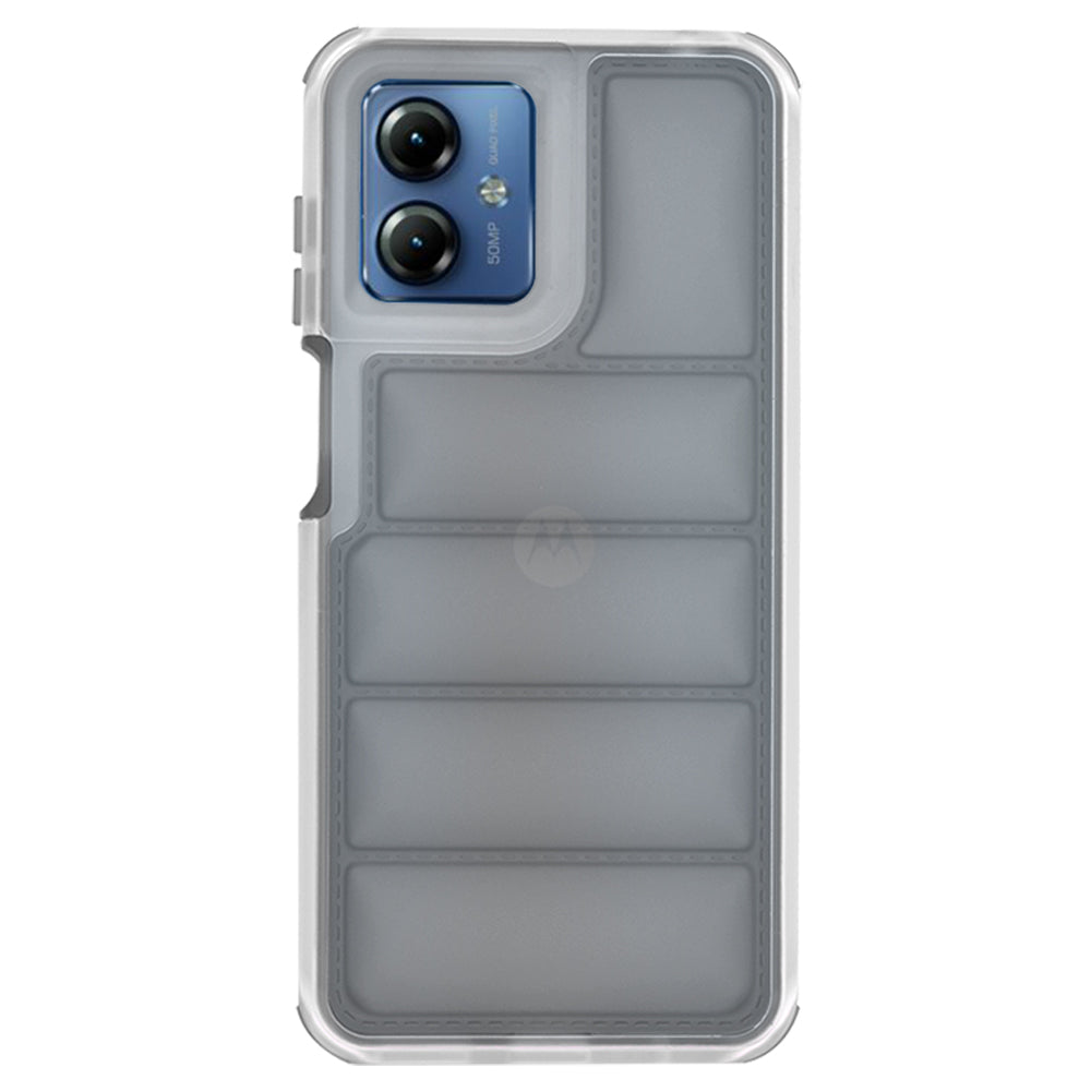 Калъф за Motorola Moto G14, Techsuit, Wave Shield, Черен