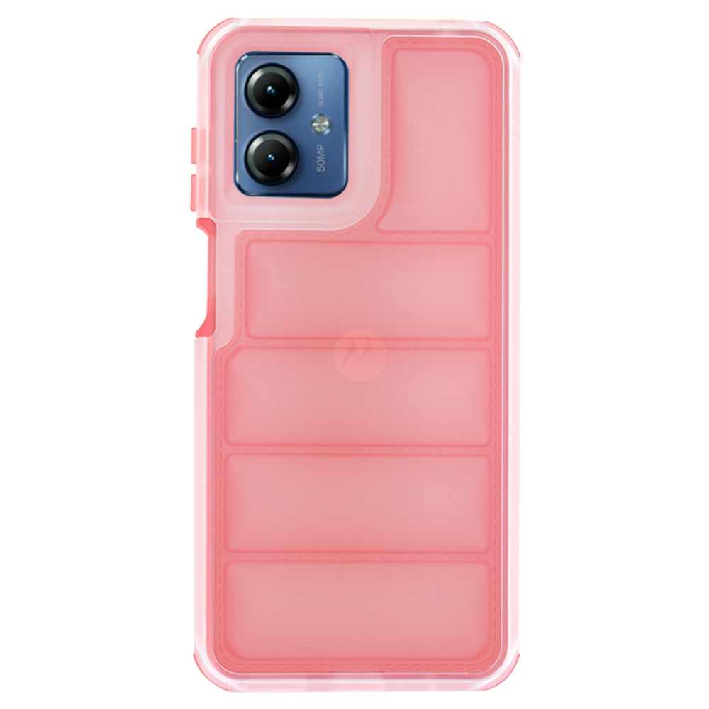 Калъф за Motorola Moto G14, Techsuit, Wave Shield, Червен