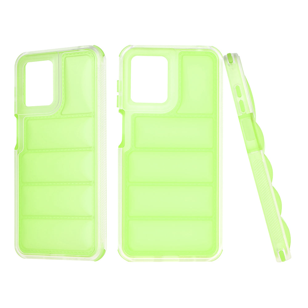 Калъф за Motorola Moto G14, Techsuit, Wave Shield, Зелен
