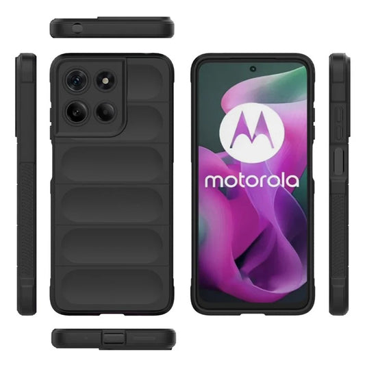 Калъф за Motorola Moto G15 / G15 Power, Techsuit, Magic Shield, Черен