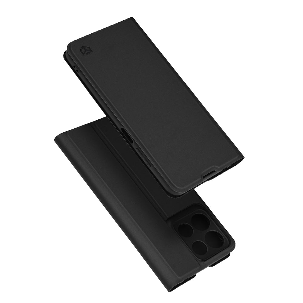 Калъф за Motorola Moto G15 / G15 Power, Techsuit, Magskin Book, Черен