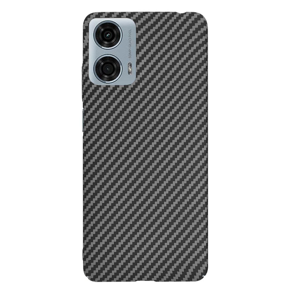 Калъф за Motorola Moto G24 Power, Techsuit, Carbonite FiberShell, Черен