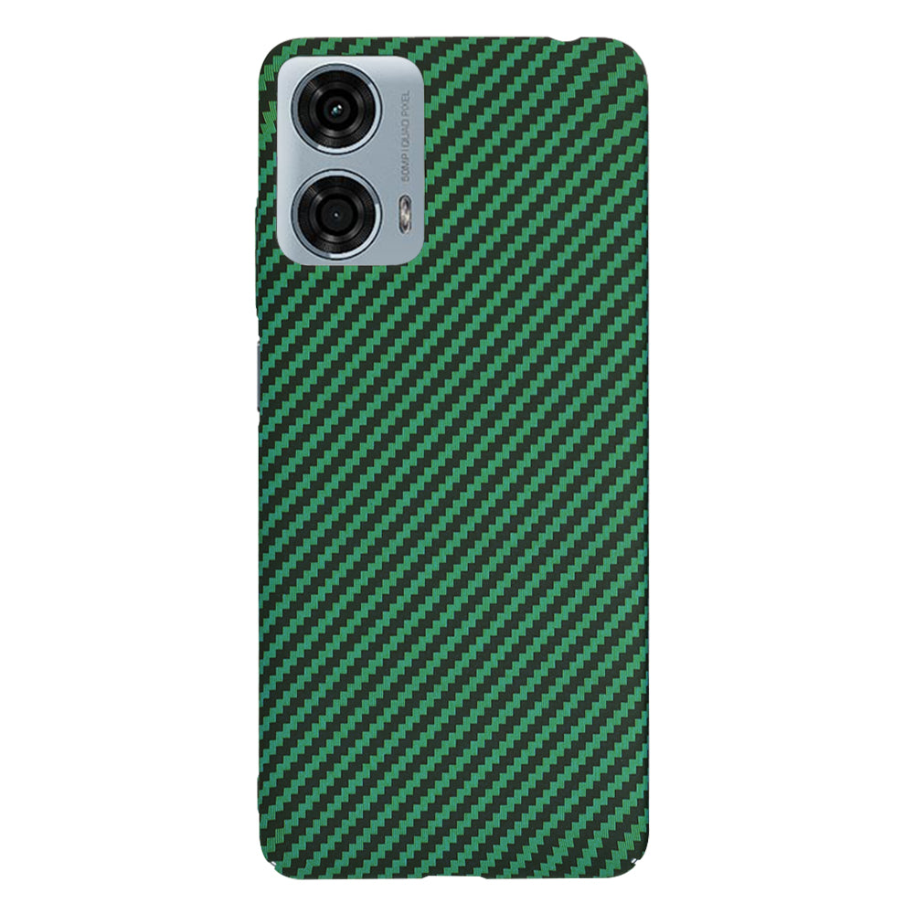 Калъф за Motorola Moto G24 Power, Techsuit, Carbonite FiberShell, Зелен