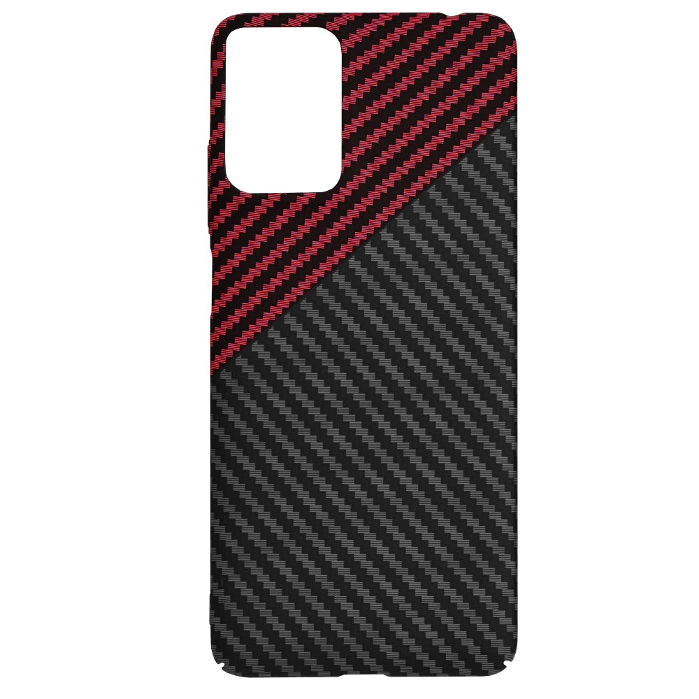 Калъф за Motorola Moto G24 Power, Techsuit, Carbonite FiberShell, Черно Червен