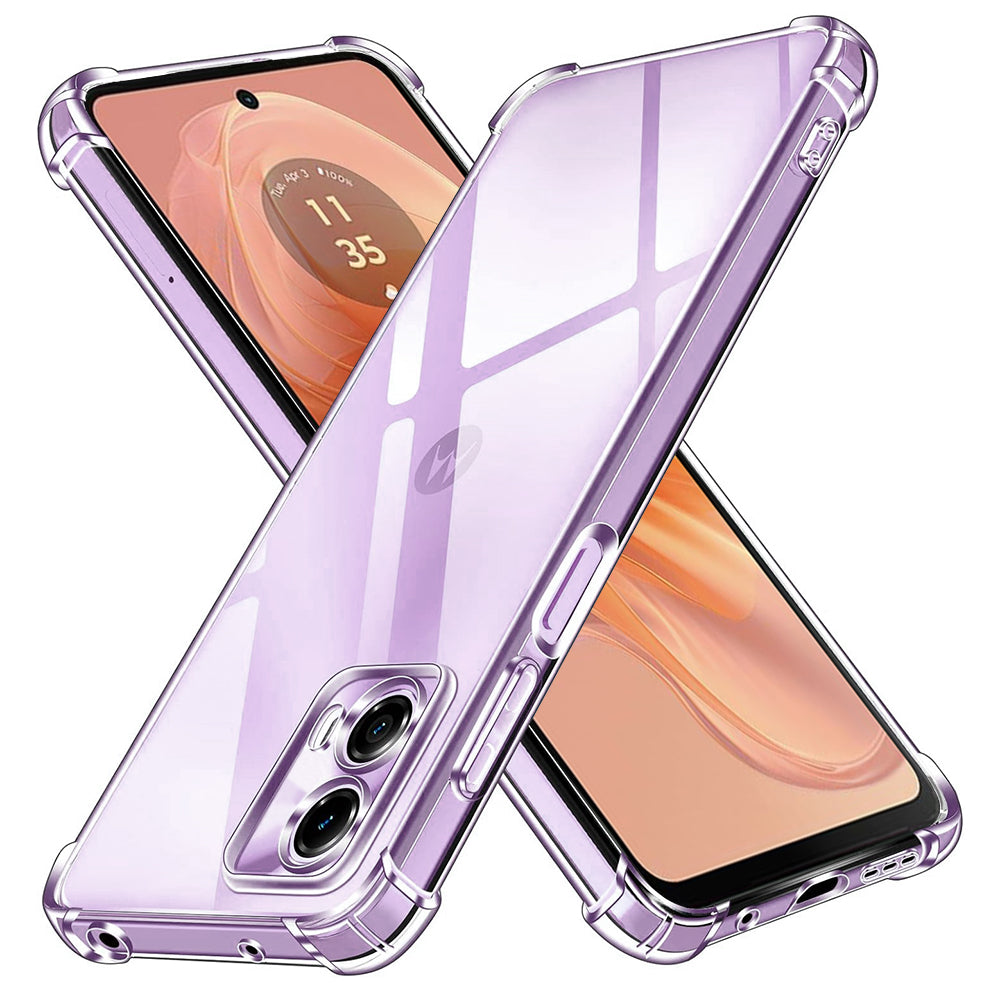 Калъф за Motorola Moto G24 Power, Techsuit, Shockproof Clear, Прозрачен