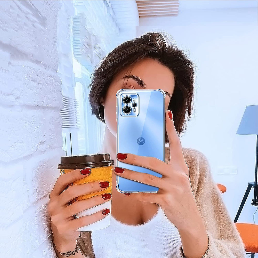 Калъф за Motorola Moto G24 Power, Techsuit, Shockproof Clear, Прозрачен