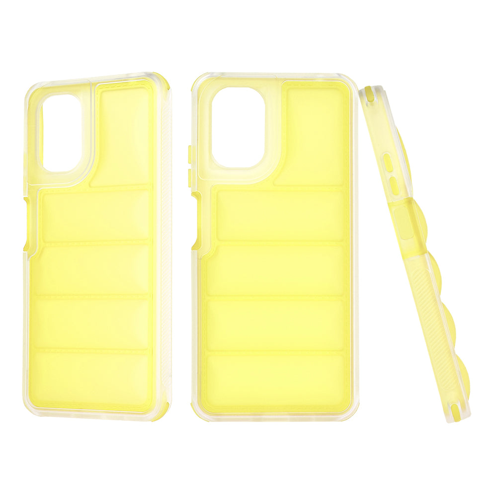 Калъф за Motorola Moto G24 Power, Techsuit, Wave Shield, Жълт