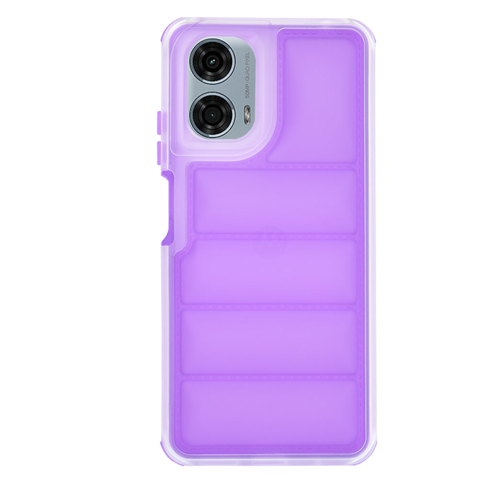 Калъф за Motorola Moto G24 Power, Techsuit, Wave Shield, Лилав