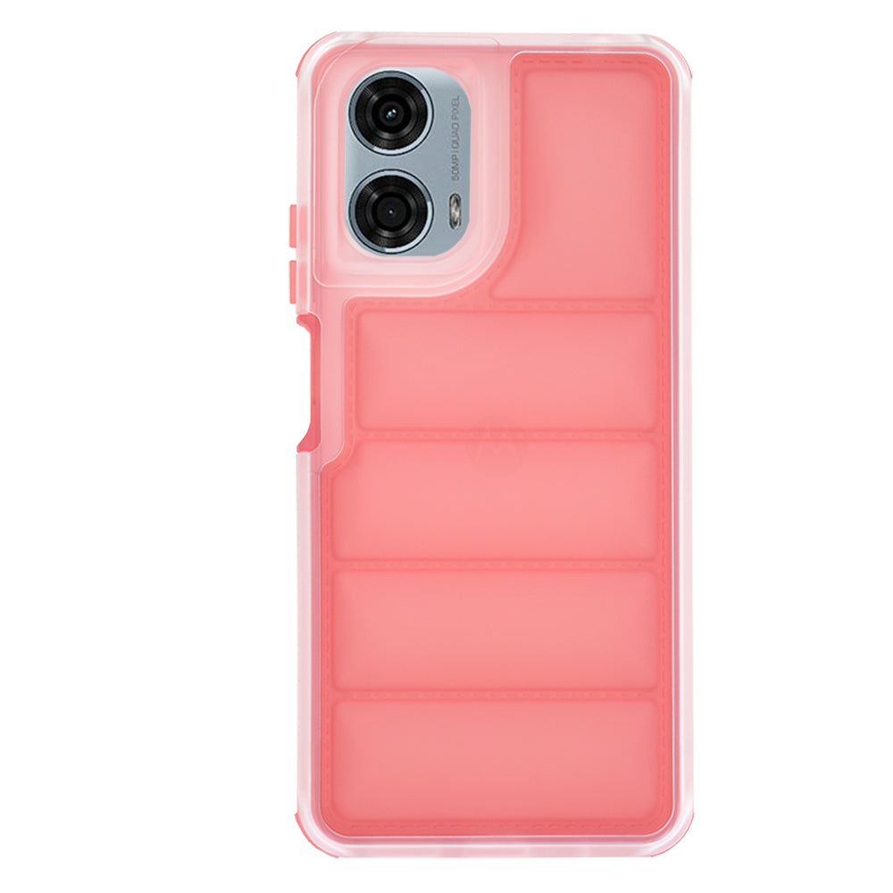Калъф за Motorola Moto G24 Power, Techsuit, Wave Shield, Червен