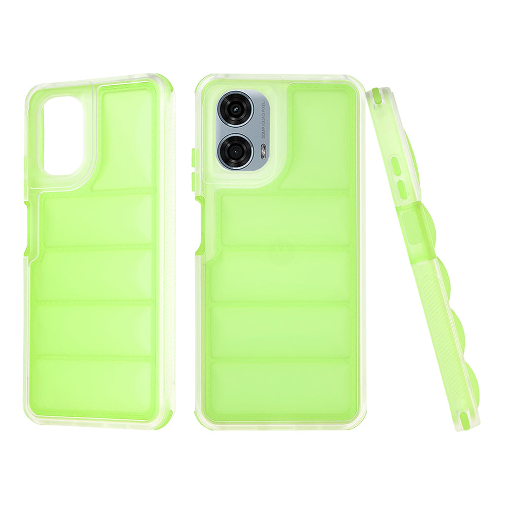 Калъф за Motorola Moto G24 Power, Techsuit, Wave Shield, Зелен