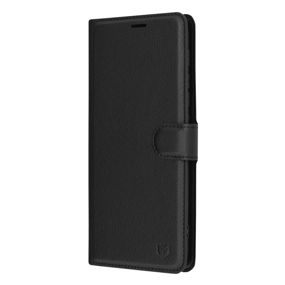 Калъф за Motorola Moto G30 / G20 / G10, Techsuit, Leather Folio, Черен