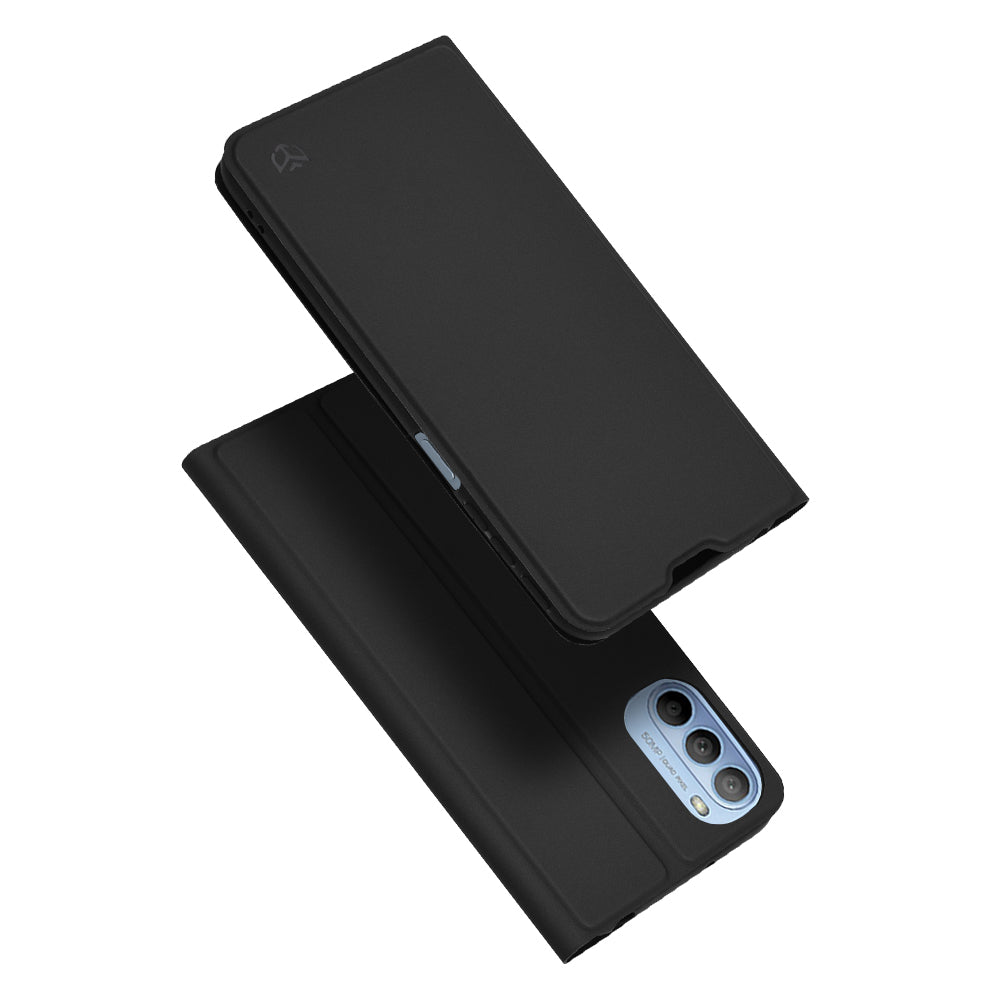 Калъф за Motorola Moto G31 / G41, Techsuit, Magskin Book, Черен