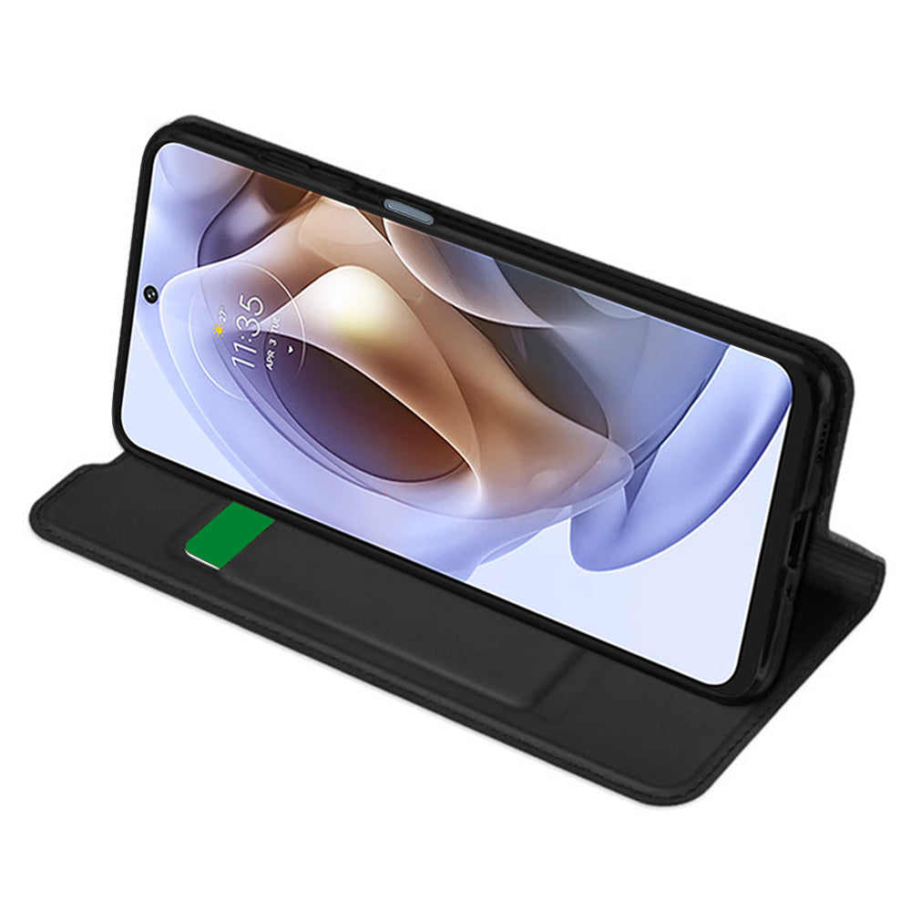 Калъф за Motorola Moto G31 / G41, Techsuit, Magskin Book, Черен