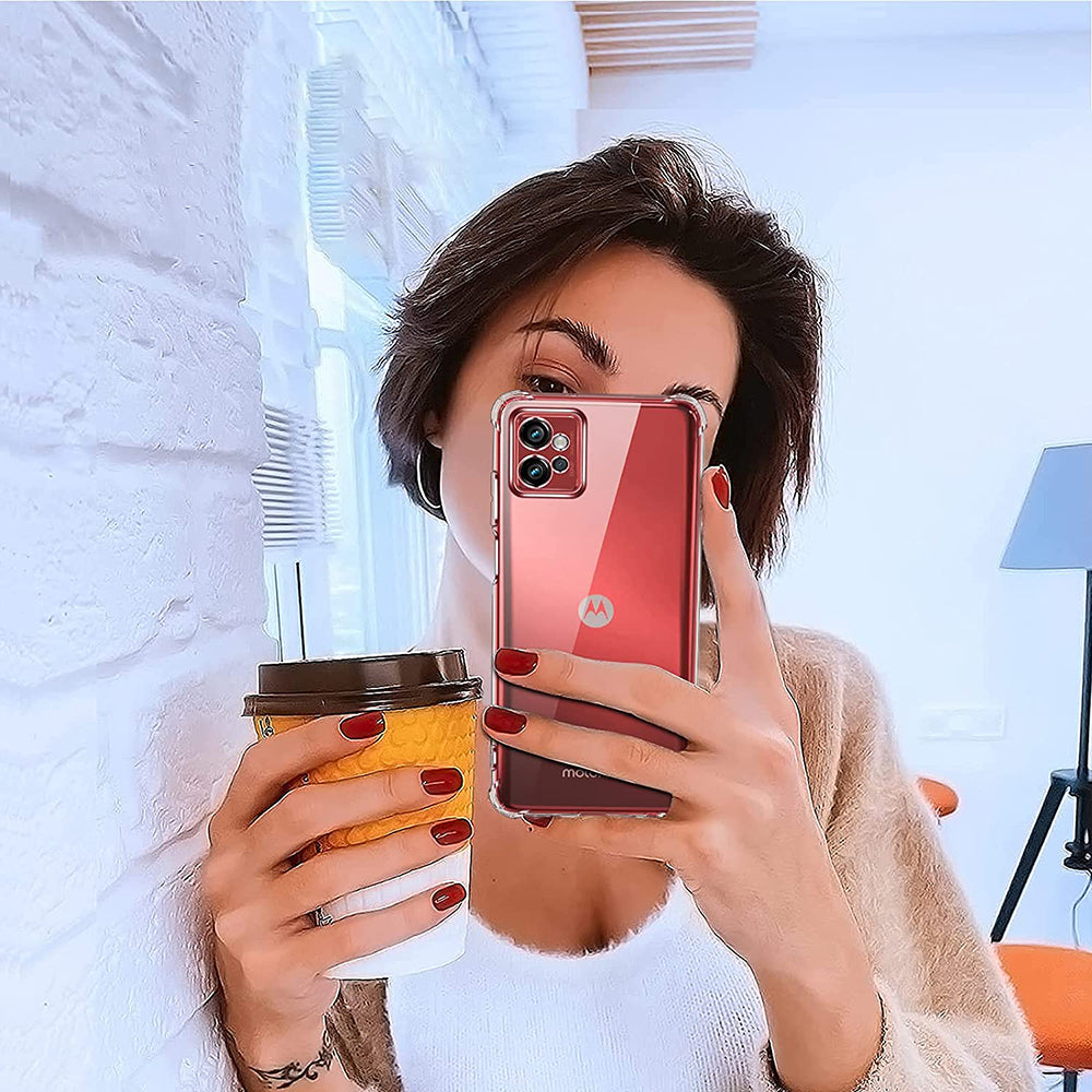 Калъф за Motorola Moto G32, Techsuit, Shockproof Clear, Прозрачен