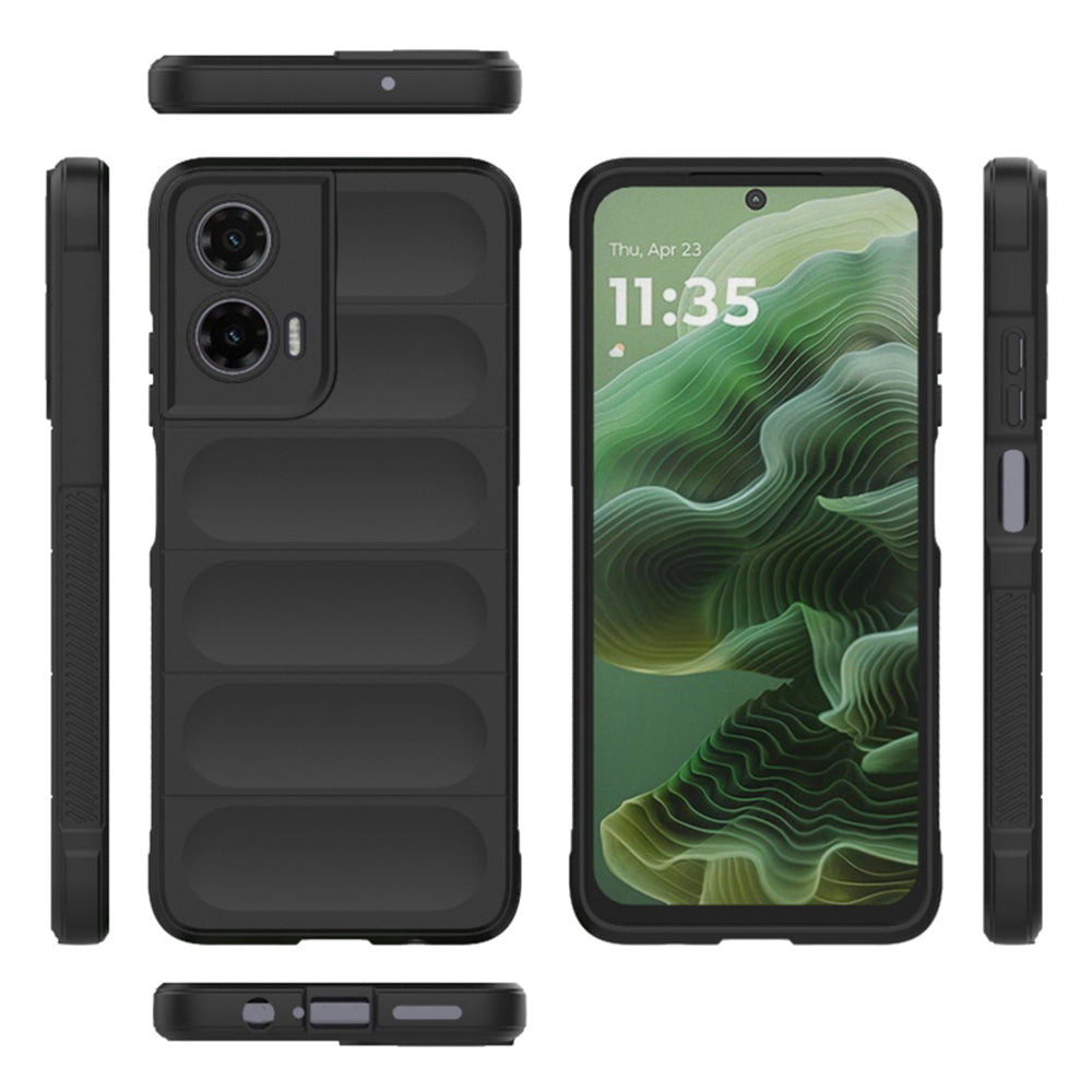 Калъф за Motorola Moto G35, Techsuit, Magic Shield, Черен