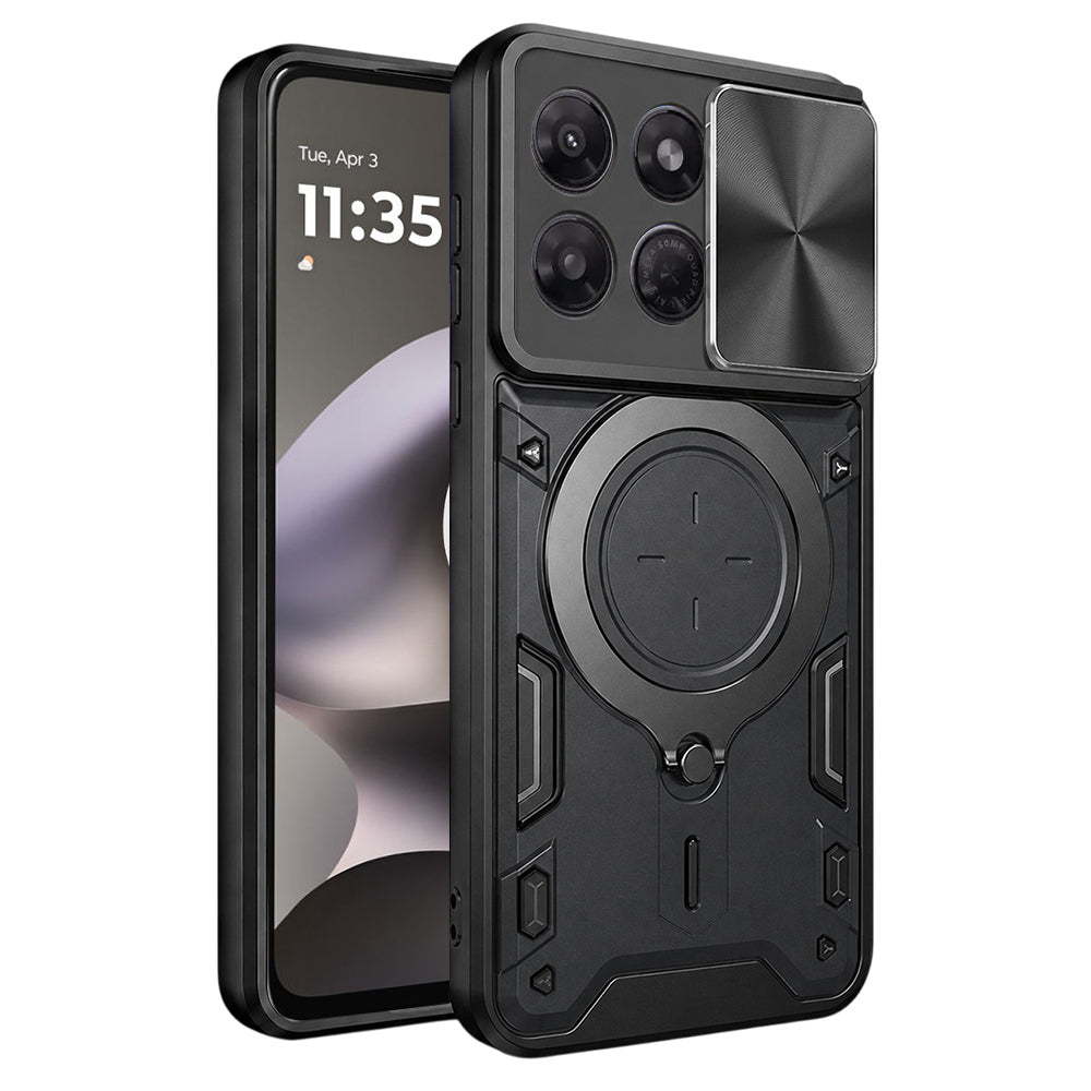 Калъф за Motorola Moto G37 Power, Techsuit, CamGuard Pro, Черен