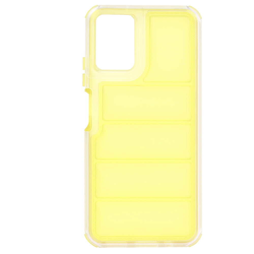 Калъф за Motorola Moto G45 / G34, Techsuit, Wave Shield, Жълт