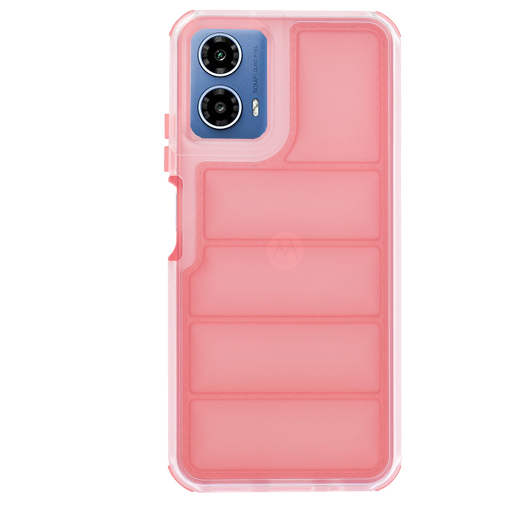 Калъф за Motorola Moto G45 / G34, Techsuit, Wave Shield, Червен