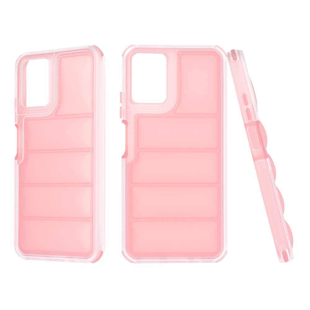 Калъф за Motorola Moto G45 / G34, Techsuit, Wave Shield, Розов