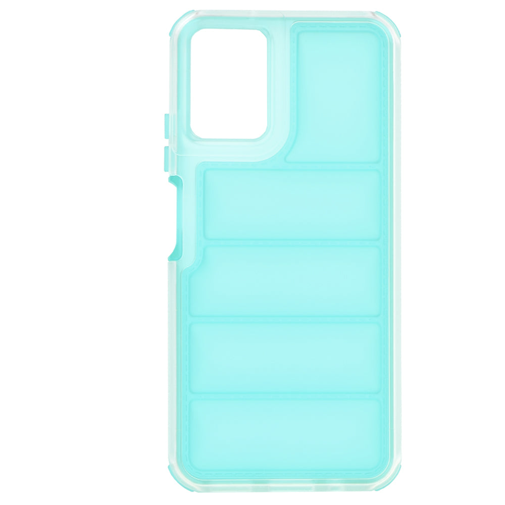 Калъф за Motorola Moto G45 / G34, Techsuit, Wave Shield, Тюркоаз