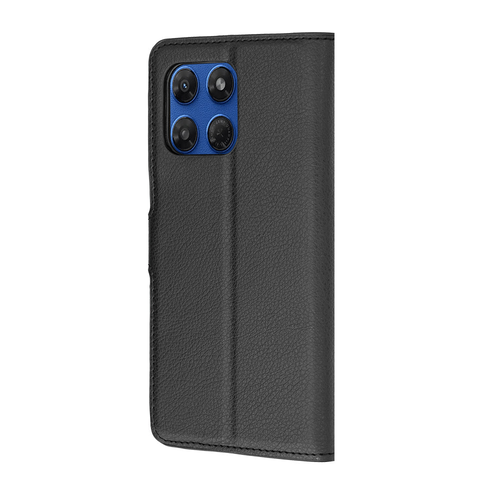 Калъф за Motorola Moto G47 / G37 Power / G37, Techsuit, кожен фолио, черен