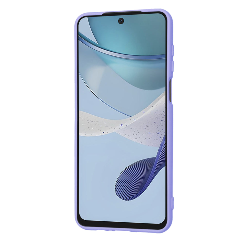 Калъф за Motorola Moto G53, Techsuit, SoftFlex, Светло лилав