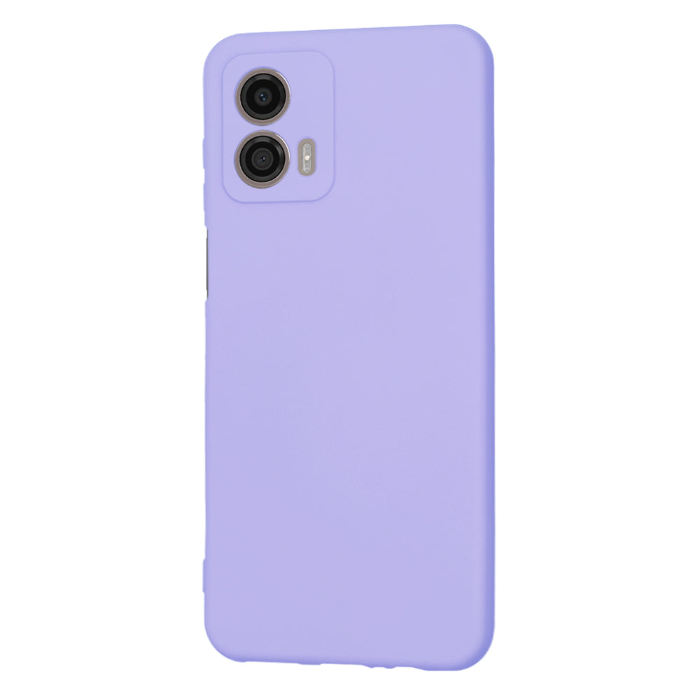 Калъф за Motorola Moto G53, Techsuit, SoftFlex, Светло лилав