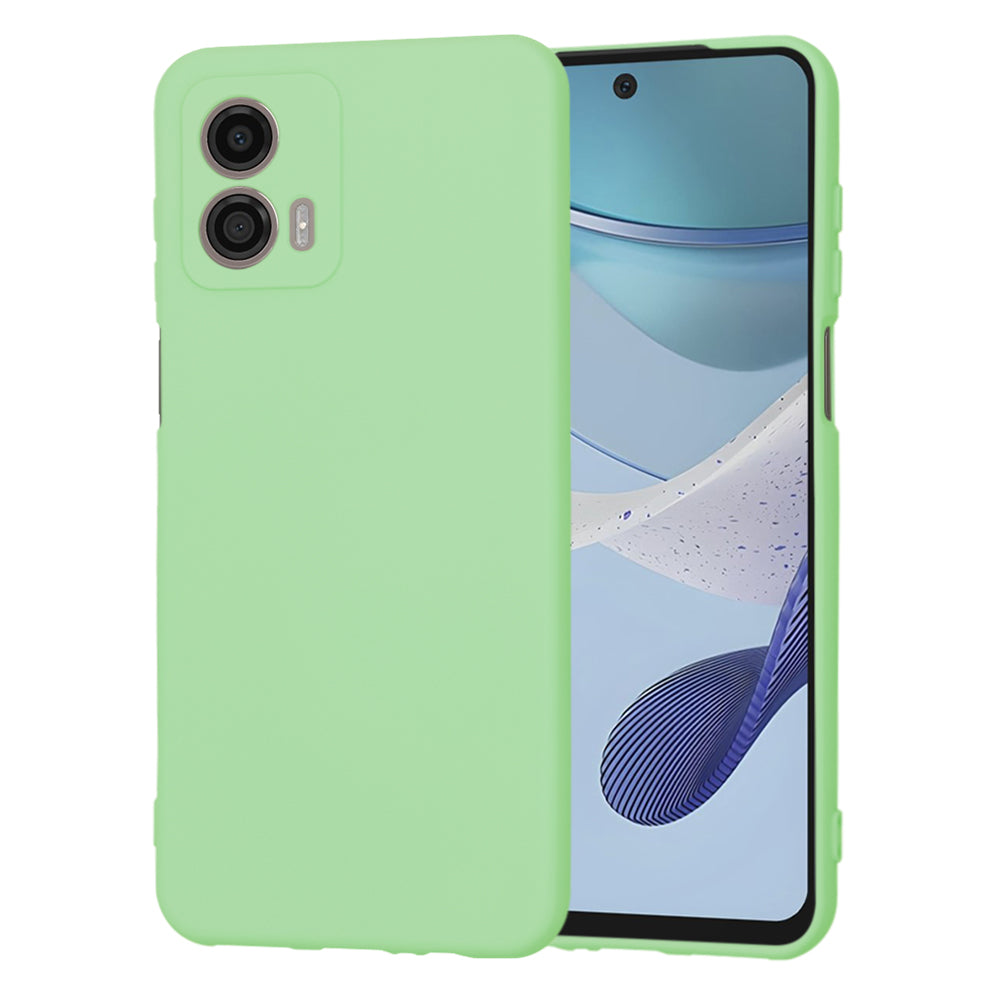 Калъф за Motorola Moto G53, Techsuit, SoftFlex, Светлозелен